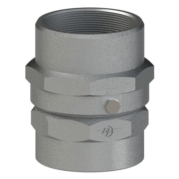 FFSV-Female NPT Coupling, FKM, Stainless Steel